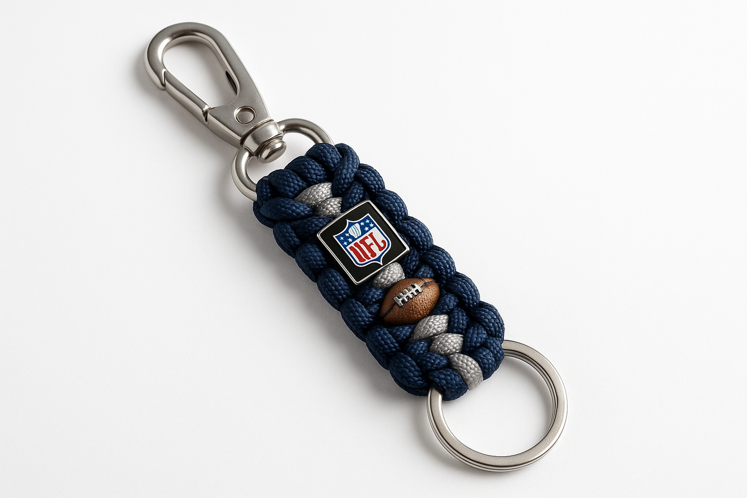 Paracord Keychains for each NFL team. (no logo)